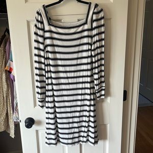 LOFT Square neck Stripe Dreas